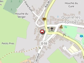 Carte de Quarré Crême à Quarré-les-tombes