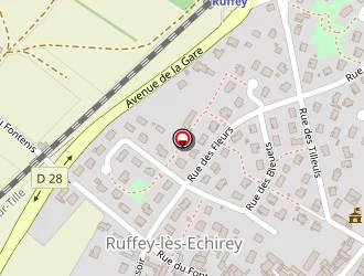 Carte de Oberti Dominique à Ruffey-lès-echirey