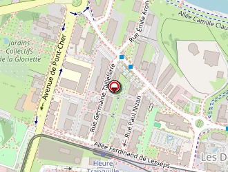 Carte de Delille Magali à Tours