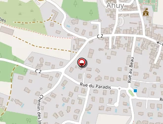 Carte de Mosson Gilbert à Ahuy