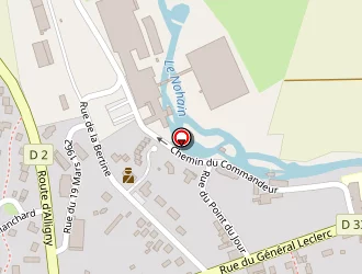 Carte de Complexe Sportif à Donzy