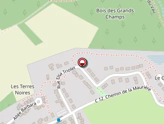 Carte de Jorry Régine à Saint-étienne-de-chigny