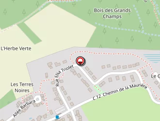 Carte de Berthault Claude à Saint-étienne-de-chigny