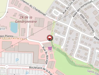 Carte de Mcdonald's à Saint-géréon