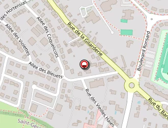 Carte de Bricorama à Saint-géréon