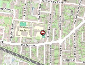 Carte de Pharmacie Des Rives Du Cher à Tours