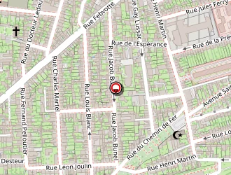 Carte de Damene Laguiad à Tours