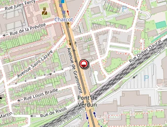 Carte de La Résidence (snc) à Tours