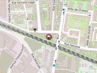 Carte de Millet à Tours