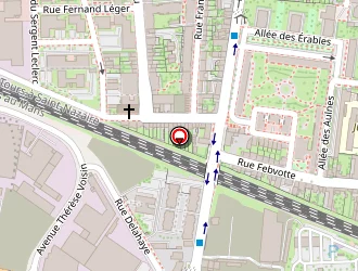 Carte de Projet 244 à Tours