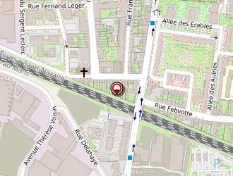 Carte de Bodier Gilles à Tours