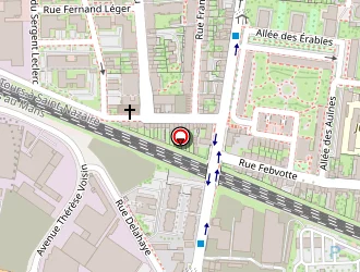 Carte de Papillons à Tours