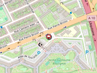 Carte de La Casbah à Tours