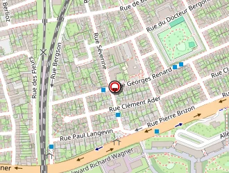 Carte de Jérôme Richardeau à Tours