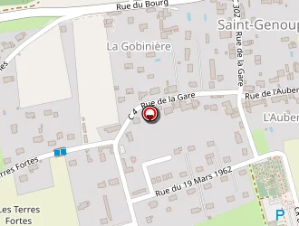 Carte de Ternier Yannick à Saint-genouph