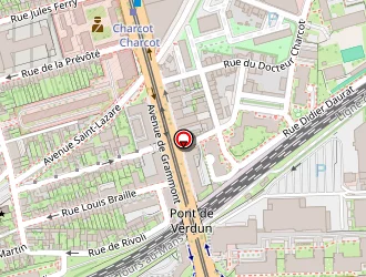 Carte de Perreau Stc à Tours