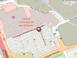 Carte de Ikea à Tours