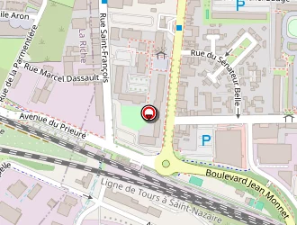 Carte de Transdev Touraine à Tours