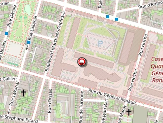 Carte de Areha à Tours