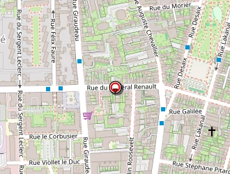 Carte de D&h Expertise à Tours