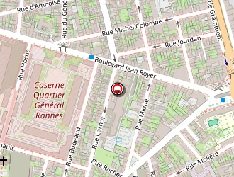 Carte de Bacos à Tours