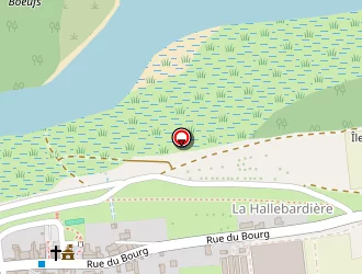 Carte de La Coupole à Saint-genouph