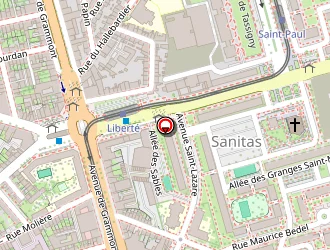 Carte de Maaf Assurances à Tours