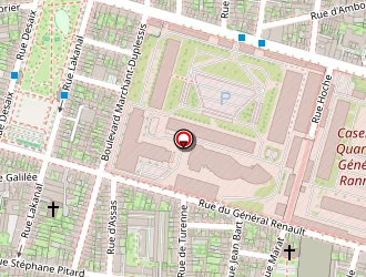 Carte de Marcane à Tours