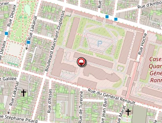 Carte de Marmain à Tours