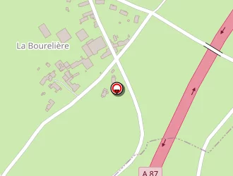 Carte de Ball Trap à Mûrs-erigné