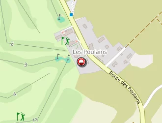 Carte de La Ferme De Sarah à Sauzon