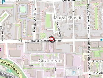 Carte de Garnier Marine Coiffure à Tours