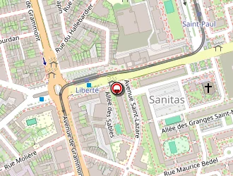 Carte de Finaxy Assurances à Tours