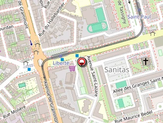 Carte de La Tables Des Turons à Tours