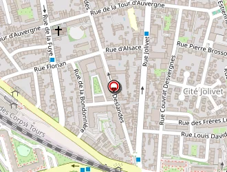 Carte de Negocentre Auto à Tours