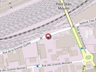 Carte de Jammet à Saint-pierre-des-corps