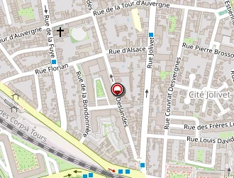 Carte de Giraudeau Thierry à Tours