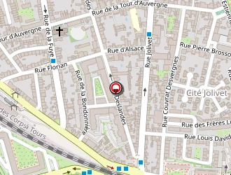 Carte de Dugain Fabrice à Tours