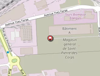 Carte de Tereygeol à Saint-pierre-des-corps