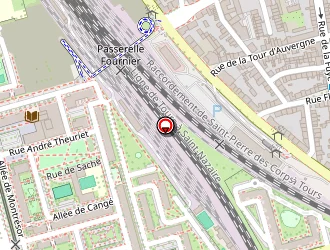 Carte de Teillet Marie à Tours