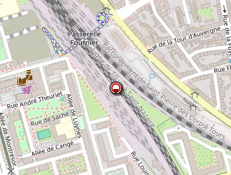 Carte de Caprenov à Tours