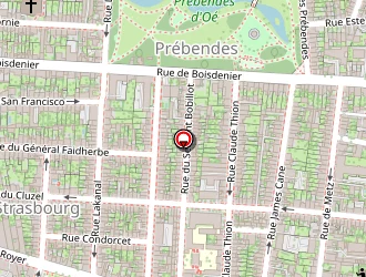 Carte de Bourget Christine à Tours