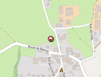 Carte de Akobois à Luxiol