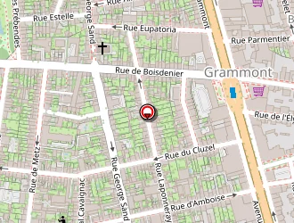 Carte de Coiffure Rive Gauche à Tours