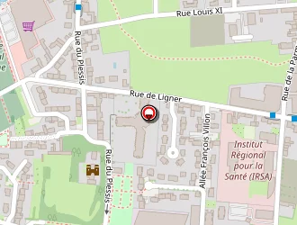 Carte de Les Montils à Riche (la)