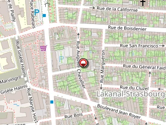 Carte de Le Mimosa à Tours