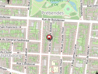 Carte de Ménagé Romain à Tours