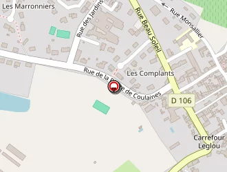 Carte de Dupre à Savennières