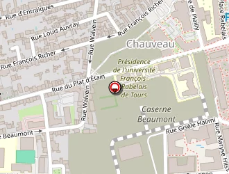 Carte de U.d.a.f à Tours