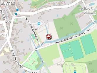 Carte de Halte Garderie à Luynes